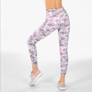 Fabletics pink camo xxs
